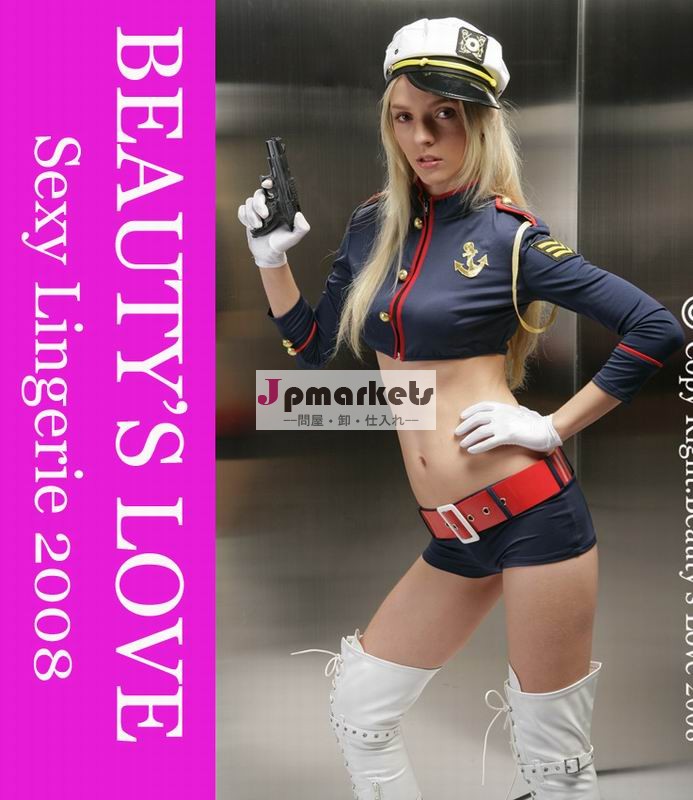 クラシックキャプテンコスチュームネイビーセクシークラブウェア問屋・仕入れ・卸・卸売り