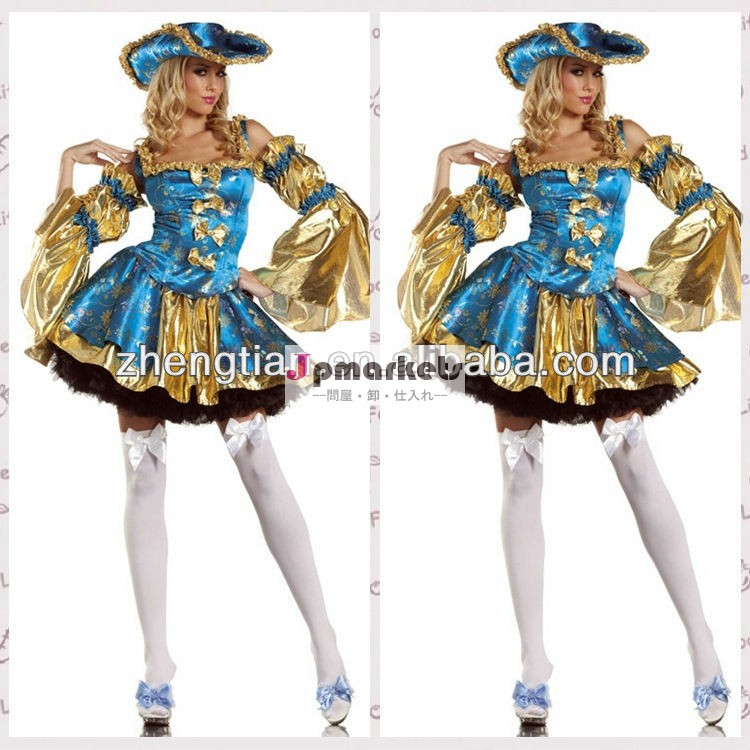 レディースファンシー田舎娘カリブ海海賊パーティーをドレスアップ・ハロウィン衣装帽子問屋・仕入れ・卸・卸売り