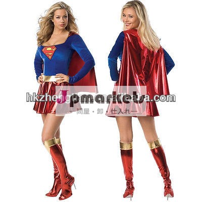 大人の女性の新しいセクシーなスーパーウーマンスーパーガールスーパーヒーロースーパー少女ハロウィーンの衣装問屋・仕入れ・卸・卸売り