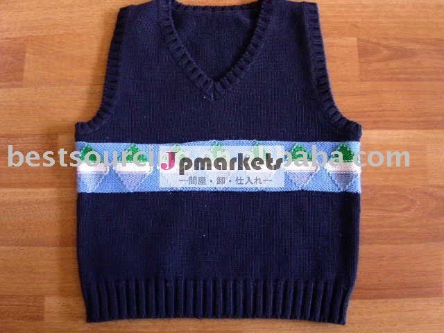 幼児や乳児の秋服ニット綿diomandbs-468男の子のセーターのベスト問屋・仕入れ・卸・卸売り