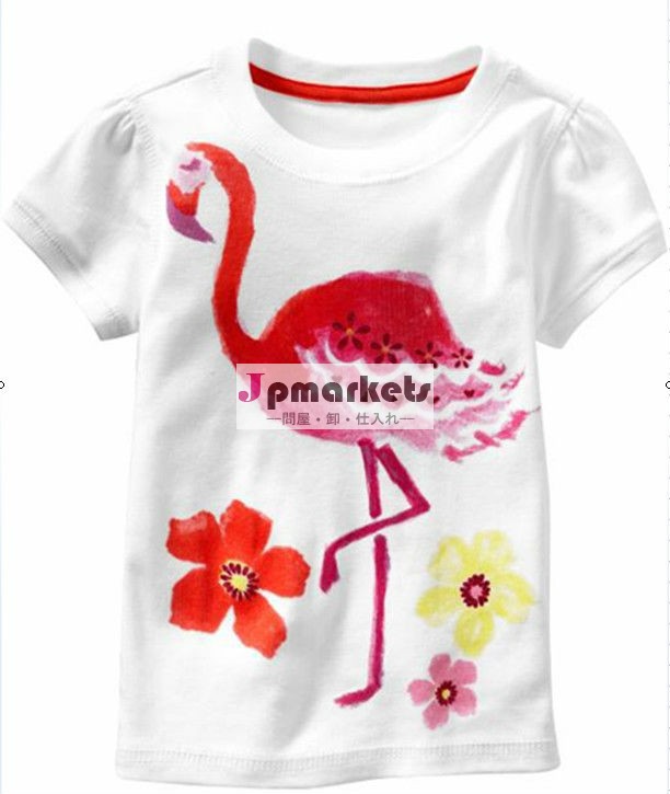 新しいデザイン2013卸売漫画の印刷のtシャツ綿の赤ん坊の子供のための問屋・仕入れ・卸・卸売り
