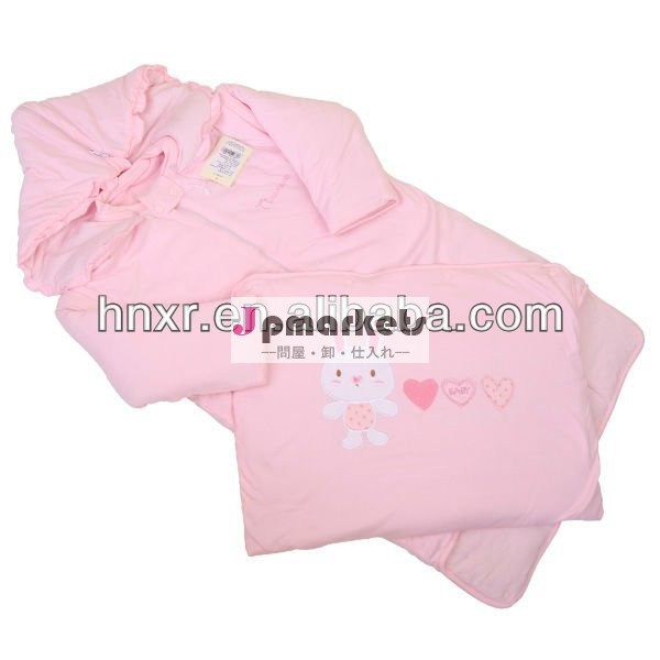 美しいピンクの綿の赤ん坊の寝袋デザインホールセール問屋・仕入れ・卸・卸売り