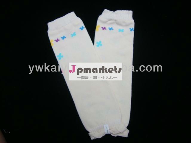 かわいい白い綿の正方形の綿の赤ちゃんのlegwarmers問屋・仕入れ・卸・卸売り