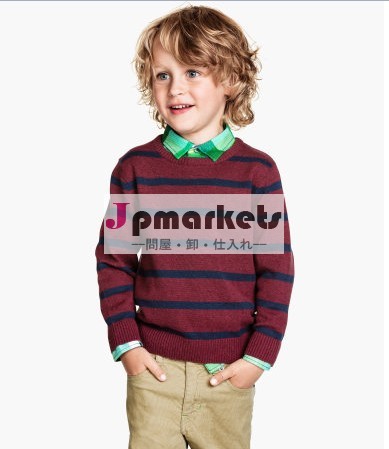 はセーターを編んだセーターから混合ウールショールカラーとファスナートップ子供たちが着用衣料品メーカー問屋・仕入れ・卸・卸売り