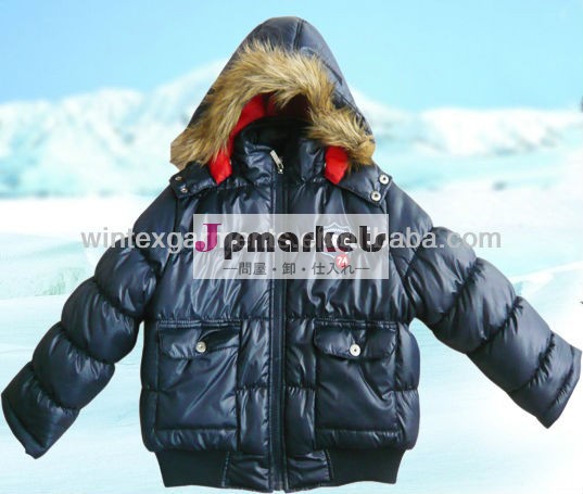 厚さ、 スタイルパディング付き冬のジャケット、 ファッションデザイン問屋・仕入れ・卸・卸売り