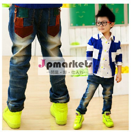 秋のカジュアル子供のジーンズ2013男の子のズボンの赤ん坊のズボン問屋・仕入れ・卸・卸売り