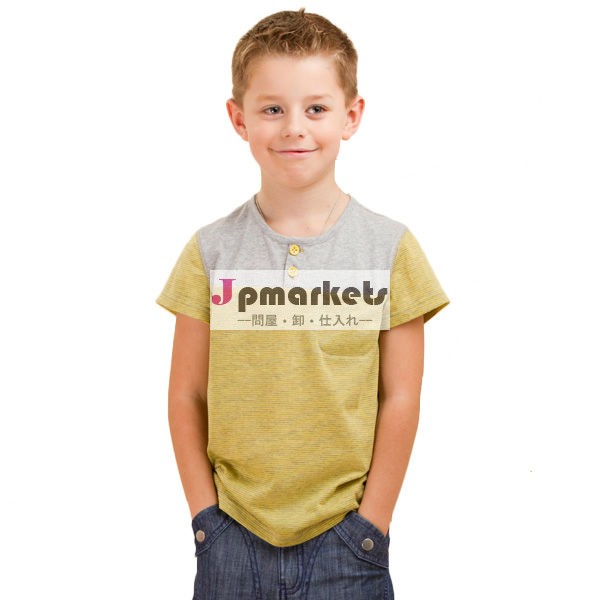 2013夏の子供たちが着用、 男子のカジュアルt- シャツ、 子供服( bt- 308s3)問屋・仕入れ・卸・卸売り