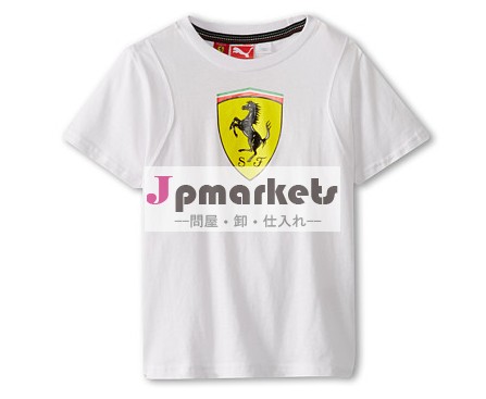 馬のプリントファッション2014年少年のシャツ卸売のためのキッズtシャツのプリント問屋・仕入れ・卸・卸売り