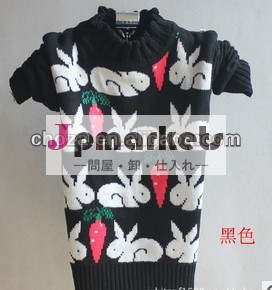 卸売新しいデザインのファッションc51350s刺繍模様の子供のセーター問屋・仕入れ・卸・卸売り