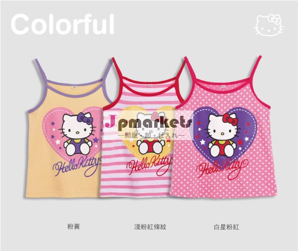 新しい赤ちゃんの女の子のベストハローキティtシャツの綿の子供の女の子のt- シャツ問屋・仕入れ・卸・卸売り