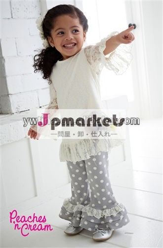 2013新しいスタイル! 赤ちゃん生まれたばかりの子供の女の子の綿の衣装卸売かわいいレース衣装の赤ちゃんの衣類のセット誕生日のために衣装幼児問屋・仕入れ・卸・卸売り