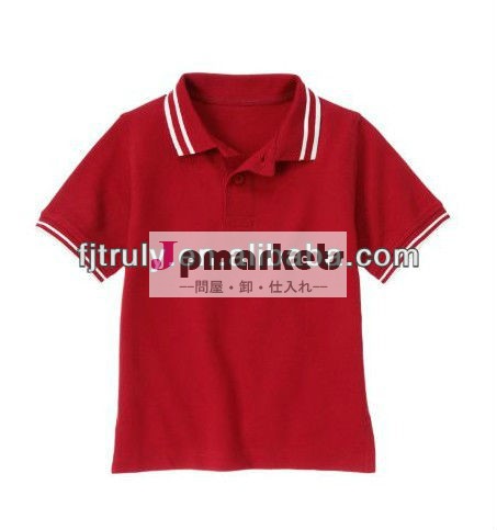 の子供半袖ポロシャツ学校の制服問屋・仕入れ・卸・卸売り