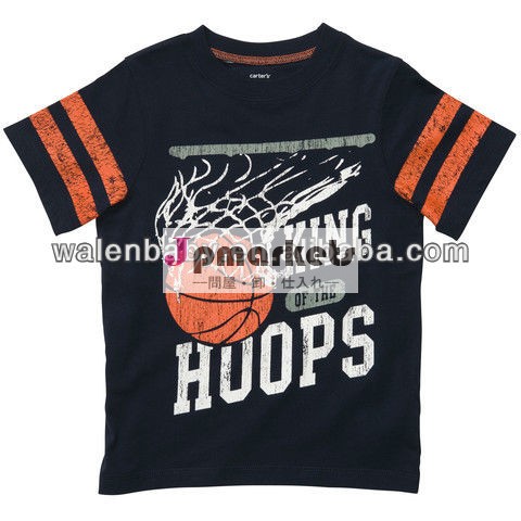 安い男の子カーターtシャツストライプのスタイルの子供の夏の摩耗子供トップス半袖服古着スポーツtシャツ問屋・仕入れ・卸・卸売り