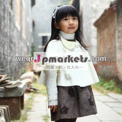 2012熱い- 売却ピンクの短い冬のコートの子の服の欧州の材料問屋・仕入れ・卸・卸売り