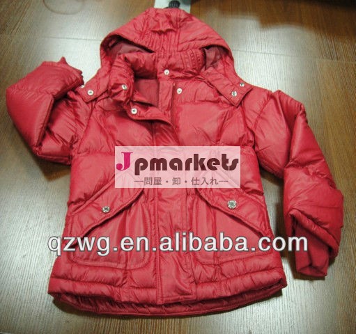 卸し売り安い質の女の子のためのフード付きの子供のジャケットの冬の子供のジャケット問屋・仕入れ・卸・卸売り
