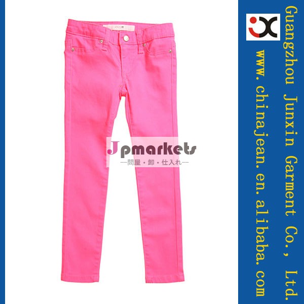 ファッション子供のジーンズ販売のための色のスキニー( jx9004)問屋・仕入れ・卸・卸売り