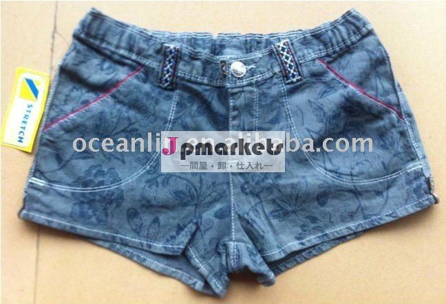 衣服stocklot新しいので、 女の子のファッションジーンズショート問屋・仕入れ・卸・卸売り