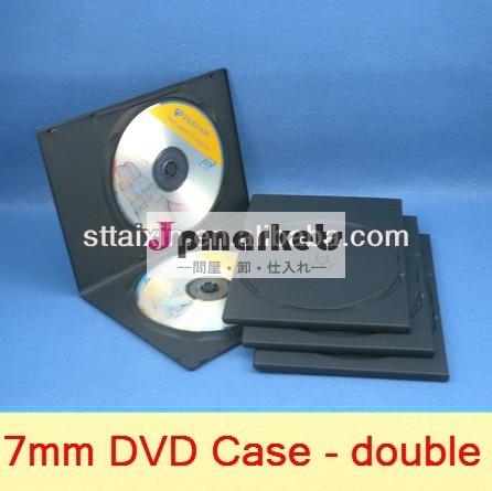 黒色dvdケースダブルトロント7mm/5mm/9mm/14mm問屋・仕入れ・卸・卸売り