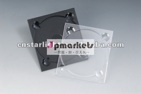 5mm単一の滑らかで黒いCD Digiのパックの皿問屋・仕入れ・卸・卸売り