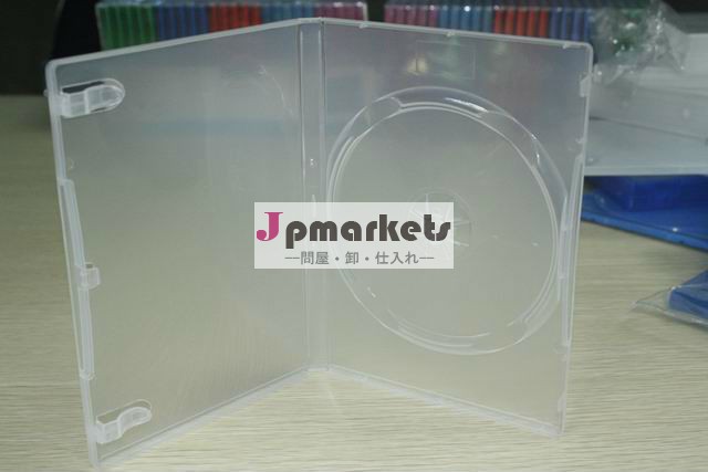 Uw-dvd-20333ミリメートル14ミリメートル明確なシングルdvdケース/明確なdvdボックス問屋・仕入れ・卸・卸売り