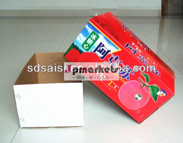 カスタム段ボール果実のカートンボックスを梱包するためのボックスリンゴ問屋・仕入れ・卸・卸売り