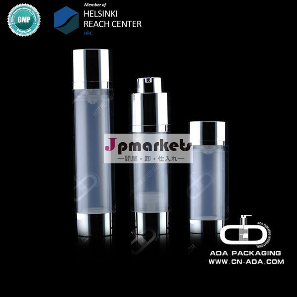 プラスチックボトルada-ab-514/エアレスポンプボトル/clearボトル/プラスチックのリサイクル問屋・仕入れ・卸・卸売り