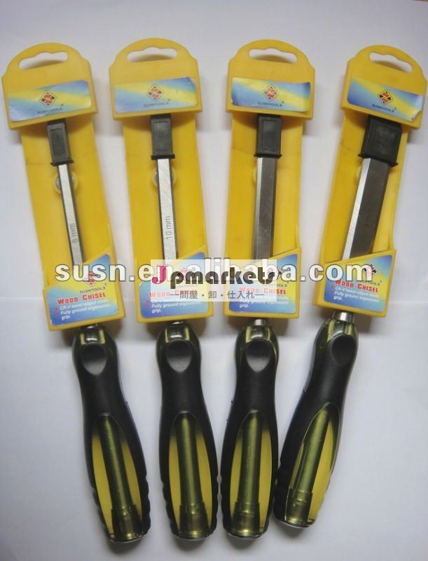 4 PCS 6-38MMの高炭素の鋼鉄透明な木工用彫刻刀問屋・仕入れ・卸・卸売り