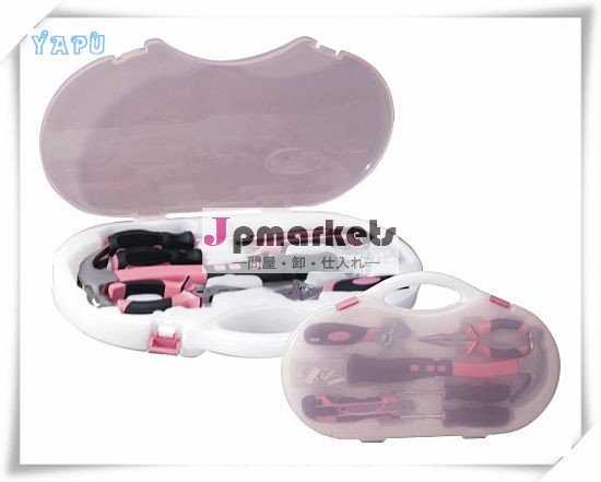 ピンクのハンドツールの便利なツールセット女性問屋・仕入れ・卸・卸売り