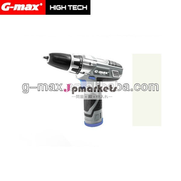 12V 10mmのリチウム電池のコードレスドリルGHT-CD12問屋・仕入れ・卸・卸売り