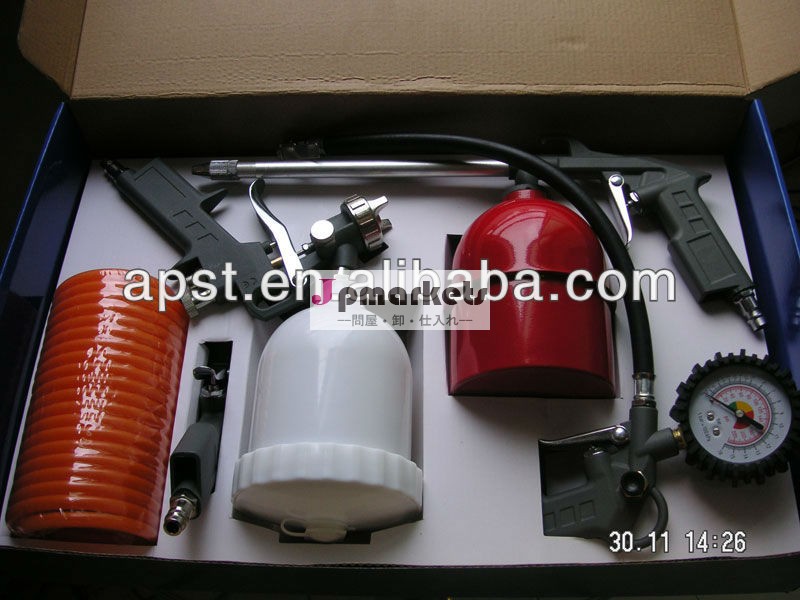 ヨーロッパの市場の高品質による5台のPCの空気工具セット問屋・仕入れ・卸・卸売り