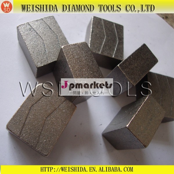 G1024*10.5/11.5*15mm2500ミリメートルダイヤモンド研削用セグメント鋸刃問屋・仕入れ・卸・卸売り