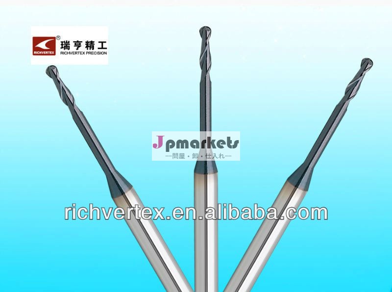 固体タングステンカーバイドカッター2-4fluteボールノーズエンドミル問屋・仕入れ・卸・卸売り