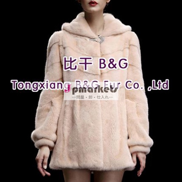 ファッションbg296992014年本当のフル毛皮のミンクの毛皮のコート問屋・仕入れ・卸・卸売り