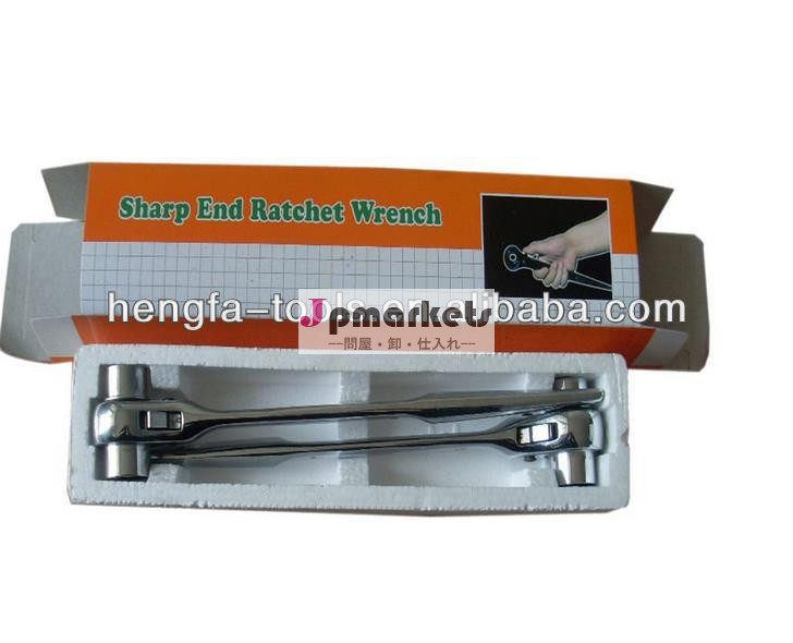 ラチェットリングwrenchhighpodgerスパナツールを修復する品質の車載、 鋼鍛造ドロップが鋭い端ratchestレンチ問屋・仕入れ・卸・卸売り