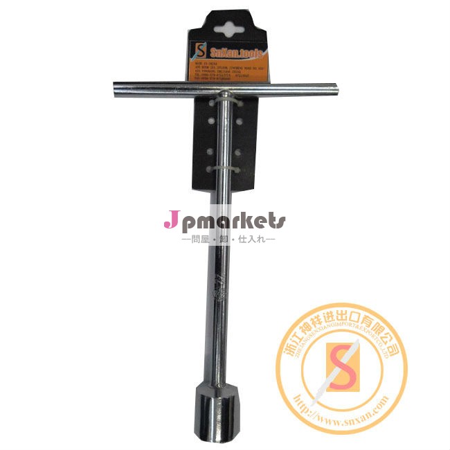 8mm~22日mmchromn- メッキt- タイプソケットレンチ六角レンチ問屋・仕入れ・卸・卸売り