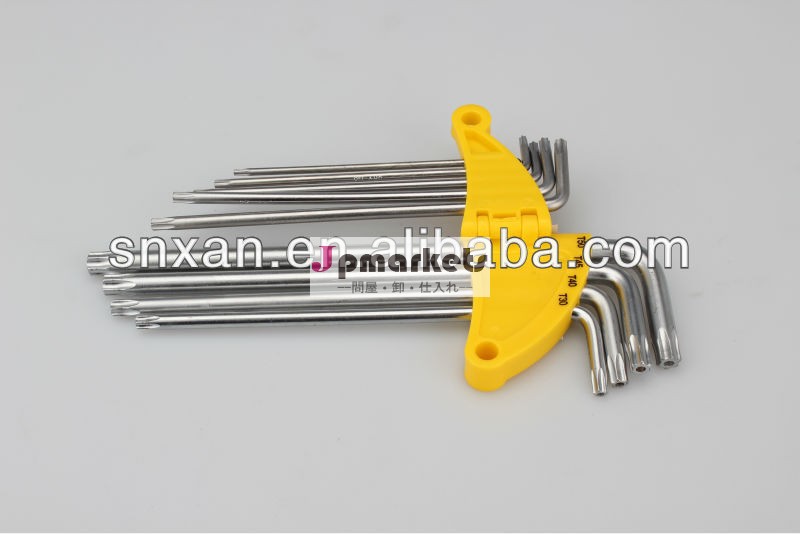 一定9pcs T10-T50の長いTorx主レンチはセットを反弄る問屋・仕入れ・卸・卸売り