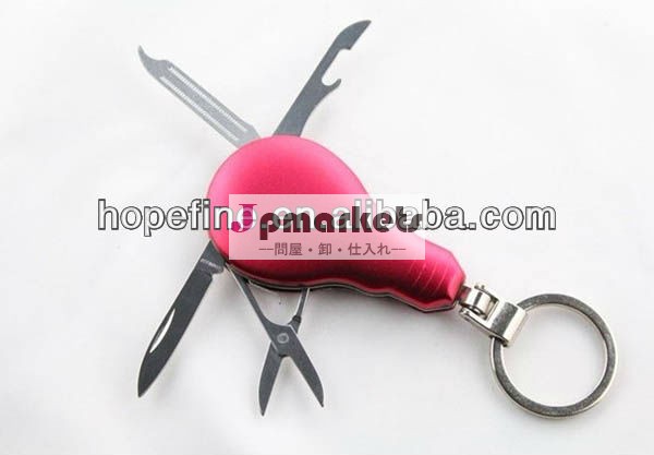 アルミハンドルのポケットナイフシリーズマルチナイフキーチェーン問屋・仕入れ・卸・卸売り