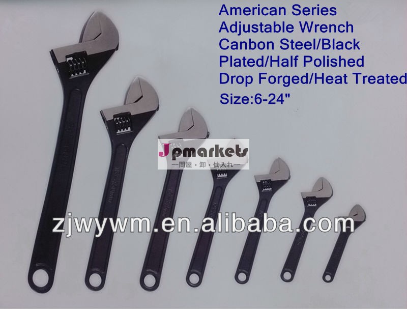 調節可能なwrench(withアメリカンタイプブラック完成問屋・仕入れ・卸・卸売り