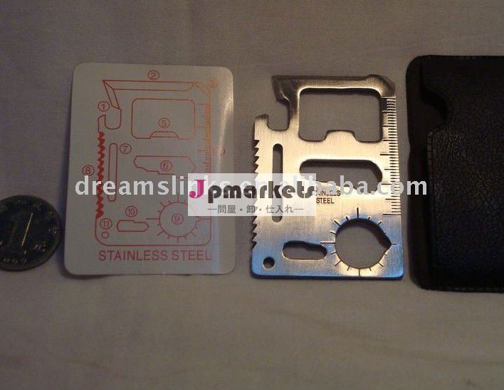 屋外多用具携帯用クレジットカード用具カード屋外のナイフ/存続カード/緊急のナイフはurの札入れに隠れる問屋・仕入れ・卸・卸売り