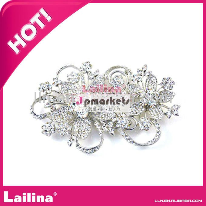 Fashion Rhinestone Crystal Wedding Bridal Bouquet Flower Brooch Pin問屋・仕入れ・卸・卸売り