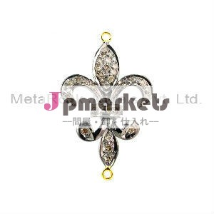 Daimond Findings 14k Gold sterling Silver Jewelry Connector問屋・仕入れ・卸・卸売り