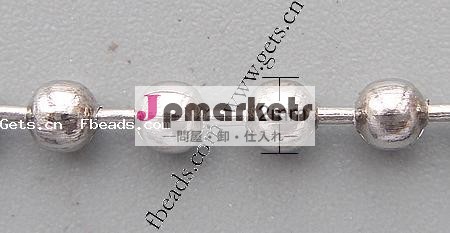 2mm304ステンレス鋼ステンレススチール製のボールチェーン問屋・仕入れ・卸・卸売り