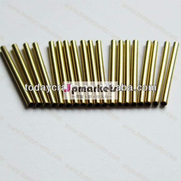 アンティークブロンズブラスフラット1.8*35mm圧着の金属管のビーズ問屋・仕入れ・卸・卸売り