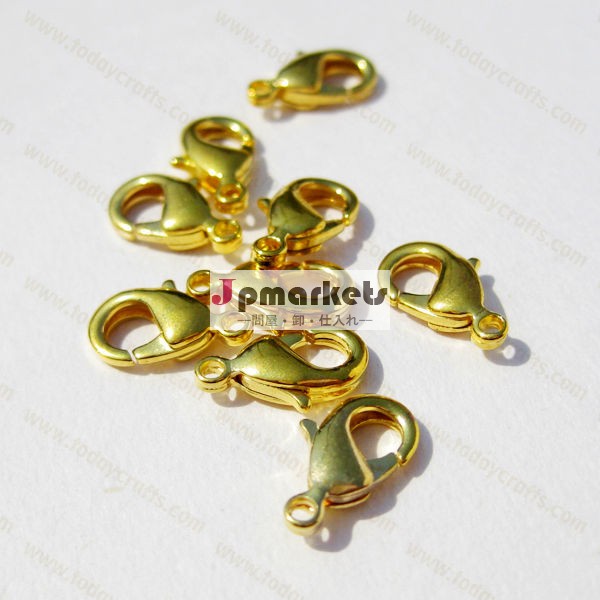 金めっき8mm18k黄金のロブスタークラスプ問屋・仕入れ・卸・卸売り