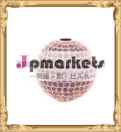 ファッションアクセサリーls-d2412paveczダイヤモンドビーズ問屋・仕入れ・卸・卸売り