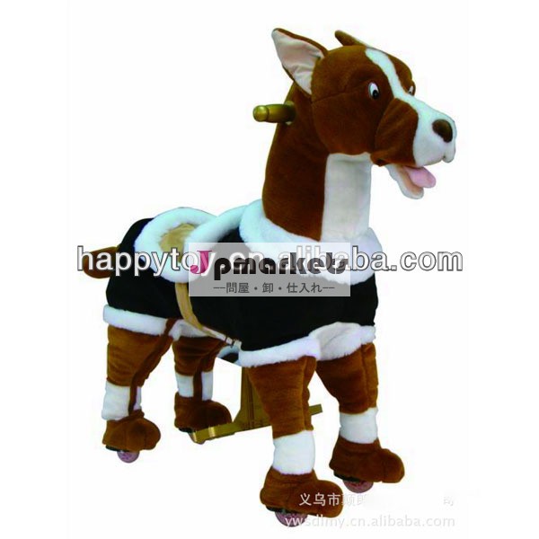 こんにちはen71ぬいぐるみの馬の乗り物、 動物の乗り物を歩く、 機械的な馬の販売のための子供の乗り物問屋・仕入れ・卸・卸売り
