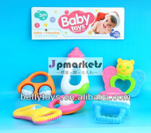 プラスチック赤ちゃんアクションおもちゃかわいらしいデザインベビーラトル問屋・仕入れ・卸・卸売り