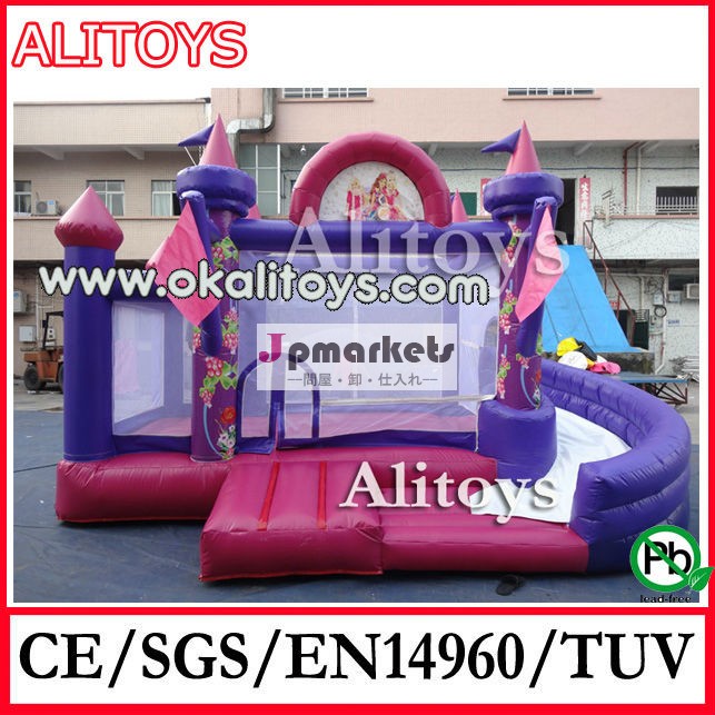 王女インフレータブルコンボスライドcastle6x5m問屋・仕入れ・卸・卸売り