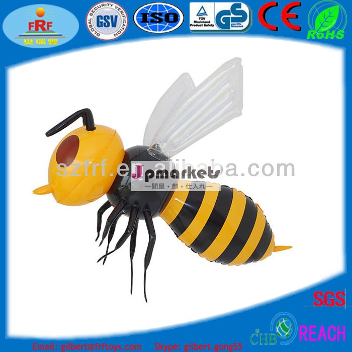 Pvcインフレータブル昆虫2013ミツバチ/広告インフレータブル蜂問屋・仕入れ・卸・卸売り