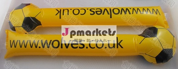 peインフレータブルボールヘッドでスティックを応援問屋・仕入れ・卸・卸売り